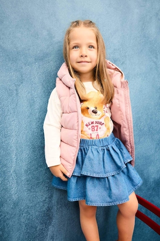 Defacto Kız Bebek Kapüşonlu Şişme Yelek A2475a525aubr86 Pembe