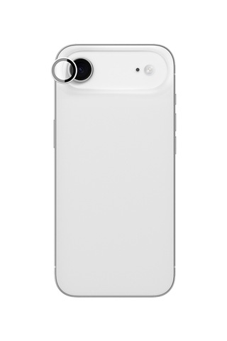 Apple Uyumlu iPhone 17 Air Amazingthing Anti Reflective Kamera Lens Koruyucu Uygulama Aparatlı Gümüş