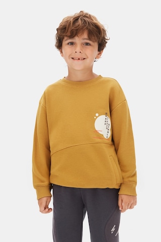 Xo Kids Erkek Çocuk Swaetşirt 4-8 Yaş 49509 Hardal