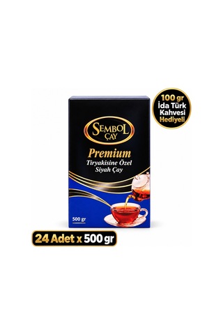 Premium Tiryakisine Özel Siyah Çay 500 Gr X 24 Adet Premium Tiryakisine Özel Siyah Çay 500 Gr X 24 Adet