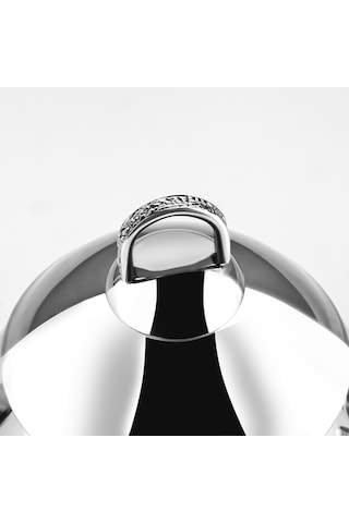 Nehir Florina Midi Orta Boy Paslanmaz Çelik 0.85-1.70 Lt. Çaydanlık Takımı Gri