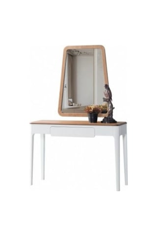 Soft Ceviz Modern Dresuar Beyaz
