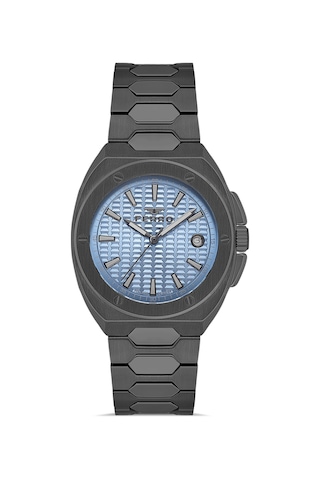 Ferro Fm40160a-v3 Quartz Çelik Gri 42 Mm Erkek Kol Saati