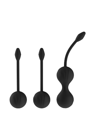 X-sense Siyah 3 Parça Kegel Egzersiz Topları Seti