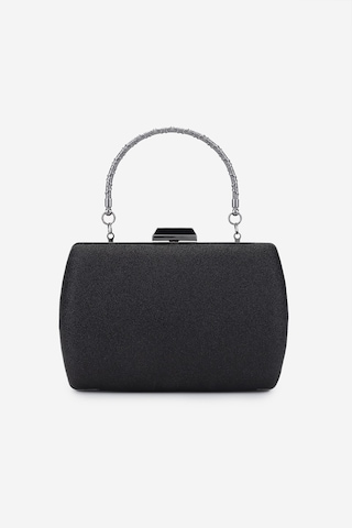 Valmenti Kadın Vegan Siyah Abiye Çanta 1083 0016 Bn Cnt Y25 Sıyah Sımlı Siyah
