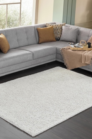 Gümüşsuyu Deco Boheems 80152 Kaymaz Taban Dikdörtgen Halı gri