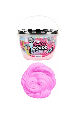 Butter Cloudz Slime 380gr. Pembe Slime: Pamuk Şeker Gibi Yumuşacık, Süper Esnek Eğlence Çok Renkli