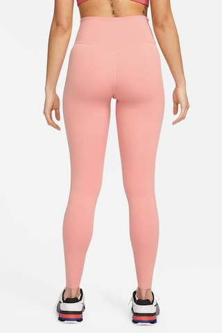 Nike One Luxe Leggings Tigh Fit Lazer Kesim Soft Yumuşak Toparlayıcı Tayt Pembe Pembe