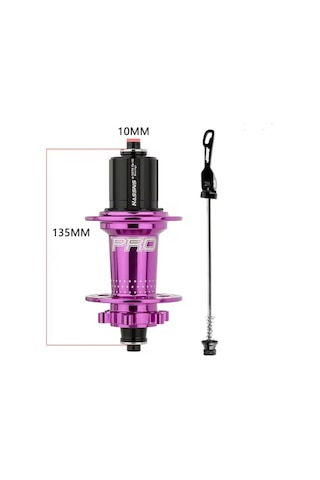 Hassns Pro7 Ön Arka Göbek Seti 32 Delik Mor