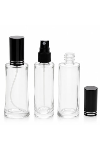 20 Adet Boş Cam Parfüm Şişe, 50 Ml, Eyfell Model28