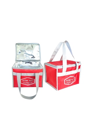 TermBag Katlanabilir Termal Termo Termos Çanta Kırmızı