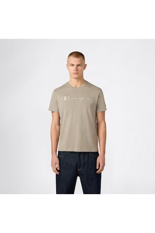 Champion Ss Regular Fit Erkek Gri T-shirt 220273 2800153