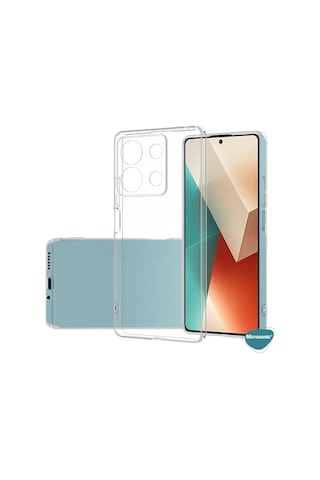 Xiaomi Redmi Note 13 - 5g Uyumlu Şeffaf Kılıf Ultra Koruma Hassas İnce Tasarım -kamera Korumalı Beyaz