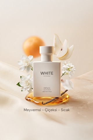 DeFacto Kadın White For Women Çiçeksi-Meyvemsi 50 ml Parfüm L8103AZNSWT1