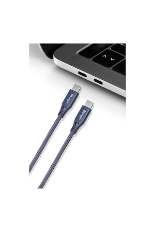 Atongm Type-c To Type-c Kablo 9a/60w Hızlı Şarj Kablosu Örgülü Kı