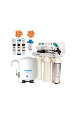 Lifetech 6 Aşamalı Alkali Pompalı Su Arıtma Cihazı