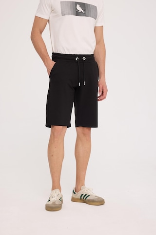 The Crow Tango Sweatshort Siyah Polyester Pamuk Şort Siyah