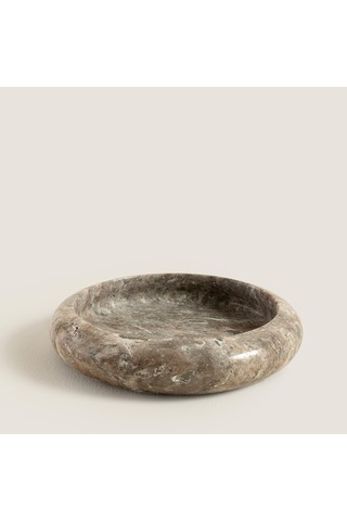 Silver Travertine Dekoratif Kase Natural
