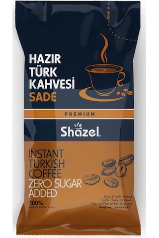 Shazel Ofis Seti Hazır Sade Türk Kahvesi 10 X 7 Gr X 3 Adet Türk Kahvesi