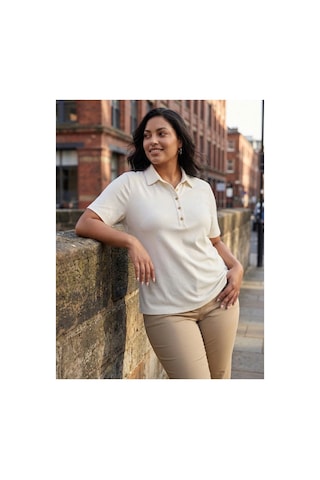 Hanezza Polo Yaka T-shirt Beyaz - 35199535 Beyaz