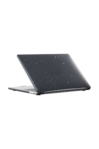 Apple Uyumlu MacBook 13.3' Pro 2022 M2 A2338 Kılıf Simli Ön Arka Kapak 001