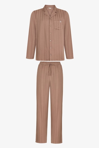 Penti Erkek Renkli Brown Brew Pijama Takımı Çok Renkli