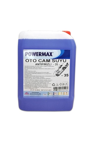 Powermax Antifirizli Oto Cam Suyu -35 Derece