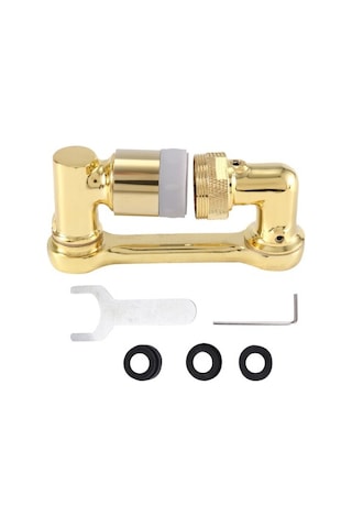 Agoodshop 1080 Evrensel Döndürme Musluk Püskürtücüsü Çift Atık Su Lavabo Mutfak Robot Kolu Uzatma Mus Altın