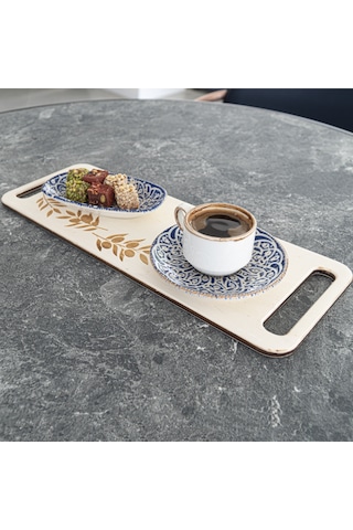 Zeytin Dalı Aperatif Sunum Tepsisi