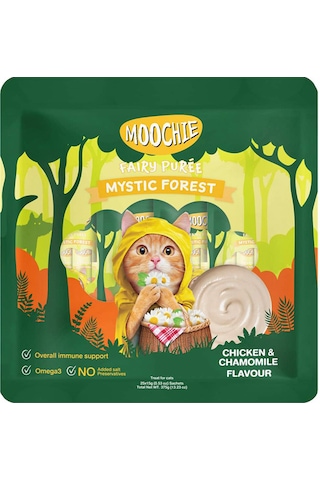 Moochie Tavuk Ve Papatya Aromalı Krema Kedi Ödülü 25 X 15gr