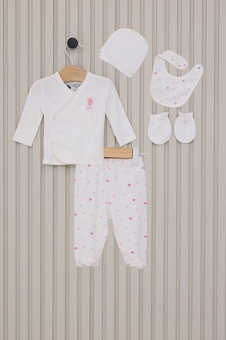 U.S. Polo Assn. U.s. Polo Assn Kız Bebek Beyaz Hastane Çıkışı 5274-45897 Beyaz