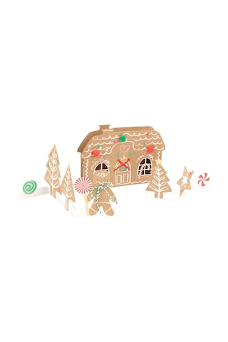 Meri Meri - 3d Tebrik Kartı - Gingerbread