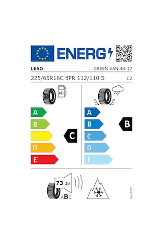 Leao 225/65R16C 8Pr 112/110S Igreen Van 4S Dört Mevsim Lastiği 2025