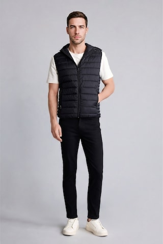 Defacto Su İtici Slim Fit Kapüşonlu Yelek N4652az26aubk27 Siyah-bk27