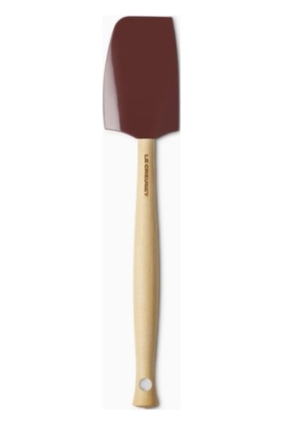 Le Creuset Craft Orta Boy Lüks Silikon Spatula Kahverengi