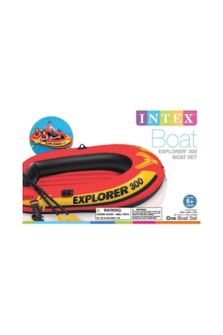 Şişme Explorer Bot Seti 300 - 211x117x41 Cm-186 Kg Taşıma Kapasiteli