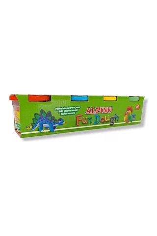 Alpino Fun Dough 400 G 4'lü Oyun Hamuru 4x100 G