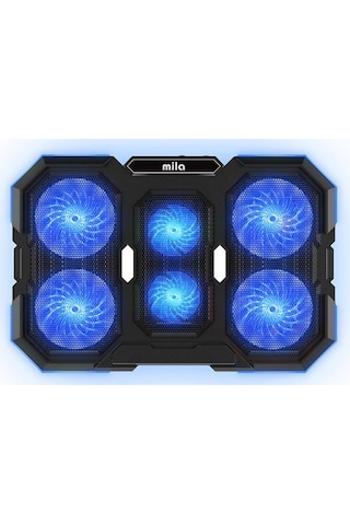 Classone Mila Serisi 13-17 İnch Uyumlu M6 R-type 2200 Rpm, Rgb Işıklı, 6 Fan, Telefon Stand, Notebook Soğutucu Stand