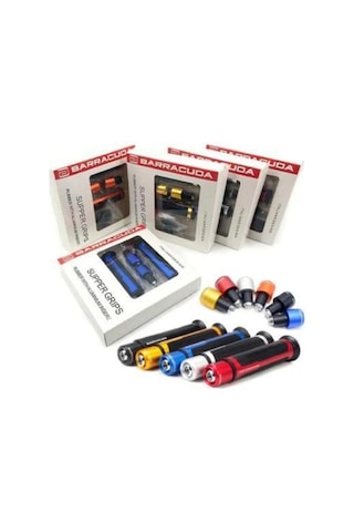 Barracuda Motosiklet Elcik Topuzlu Mavi