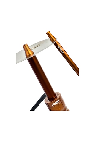 Gombit Brown Model Nargile Takımı