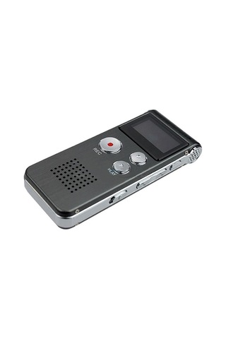 Kingboss HS-27 16 GB Dijital Ses Kayıt Cihazı Siyah