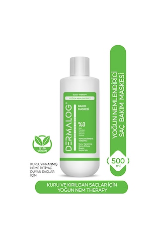 Dermalog Yoğun Nemlendirici ve Onarıcı Saç Bakım Maskesi 500 ML