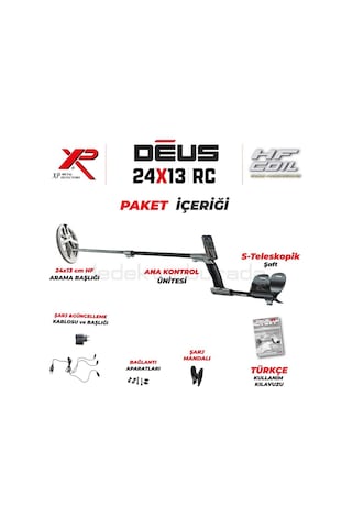 DEUS - 24x13cm HF Başlık, Ana Kontrol Ünitesi (RC)