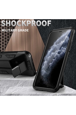 Apple Uyumlu iPhone 8 Plus Kılıf Wolverine Armour Case