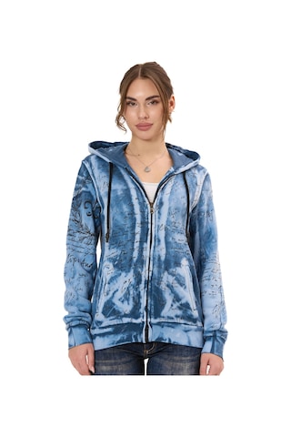 Cipo & Baxx Wl379 Kadın Hoodie Sweatjacket Cipo&baxx Şık, Rahat Ve Modern Tasarım Blue