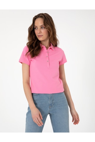 Pierre Cardin Kadın Pembe Tişört 50305776-vr041 Pembe