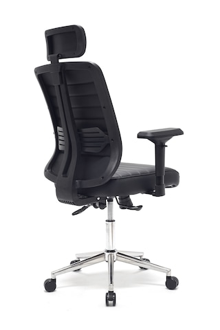 Zeon Büro Ofis Sistemleri // Comfort Elite Black Yönetici Koltuğu Ofis Çalışma Koltuğu Siyah