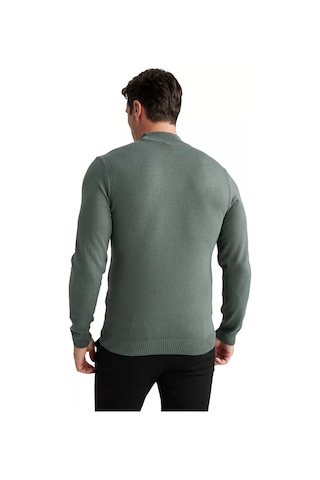 Sergio Tex Boğazı Olmayan Sıcak Kazak 51340927 Koyu Zeytin Yeşili