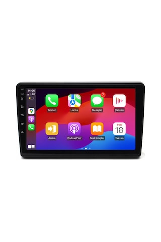 Ford Transit Android Multimedya Sistemi 4-64 Cadence R18 2019-2025 Ön Kayıt Kamera  9"
