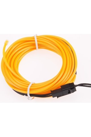 Neon Ip Fitil Turuncu - Işıklı Torpido Fitili Neon Ip - 2 Metre (529125068)